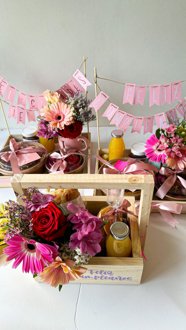 CESTA PETIT FLORAL - Imagen 3