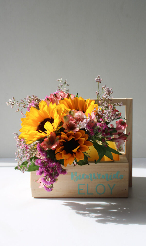 CESTA PETIT FLORAL - Imagen 4
