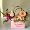 TAZON PERSONALIZADO CON FLORES