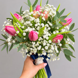 RAMOS DE 10 TULIPANES DE COLORES